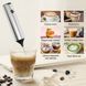 Спінювач молока електричний Milk Frother , 3 швидкості, 2 вінчики, підставка, Type-C 75346235 фото 3