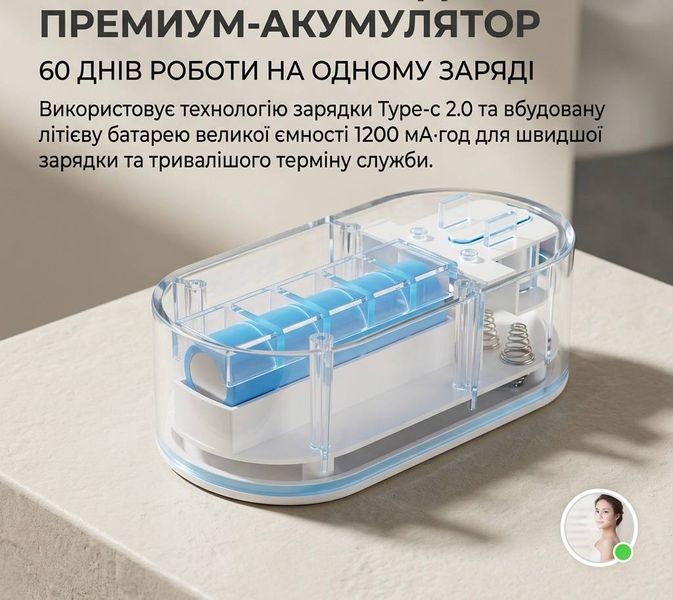 Умный ароматический диффузор для дома с LED дисплеем, аккумулятор 1200 мАч, настенный/настольный, флаконы в подарок KH-10207 фото