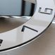 Годинник настінний дизайнерський Modern Wall Clock з маятником, 30х45 см, чорно-білий 6945632 фото 3
